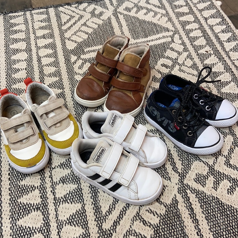 Lot of size 8 toddler shoes